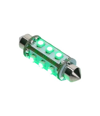 NAUTICLED FESTOON 37 10-30VDC 1.2W/10W GREEN
