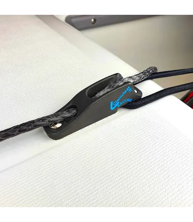 WINDESIGN Zeer sterke legering klamp met hondsvot in hard geanodiseerde afwerking. Voor Laser® revisie en reiziger.