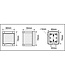 LALIZAS NAVIGATIE LAMPEN CLASSIC N12 ZWART<span> - </span>starboard