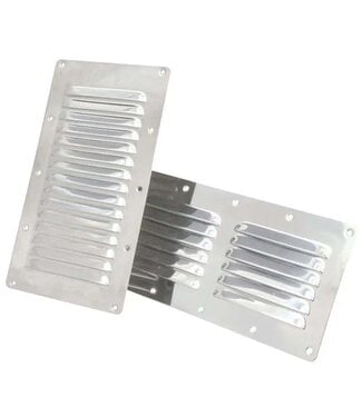 NUOVO RADE VENTILATIE ROOSTER LOUVRE RVS316 0,8MM 228x127 mm