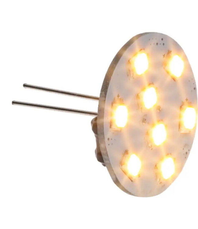 NAUTICLED G4 Pro LED with internal 10-35VDC stabilizing driver,2700K CCT, Ra>85. Steppless dimmable LED without buzzing or quick fade out.