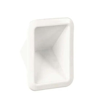 NUOVO RADE INBOUWKASTJE DECK FILLER CAP WHITE 145x191mm