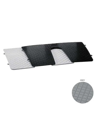 NUOVO RADE TRANSOM PROTECTION PLATE FOR OUTBOARD ENGINE 450x360 MM Black