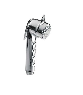 NUOVO RADE Shower Head, ABS, Long, 1/2'' White
