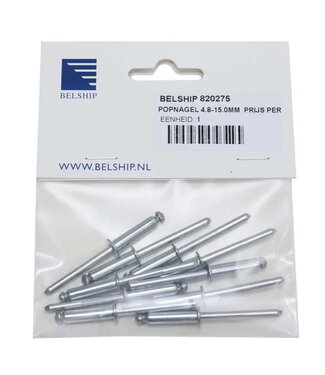 Onkenhout POP RIVET MONEL PER 10 4,8 x 15 mm