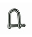 D-SLUITING MET OOGBOUT<span> - </span>5 mm