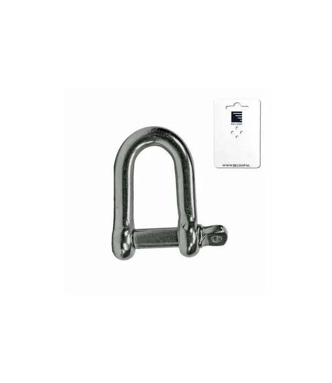 D-SLUITING MET OOGBOUT 12 mm - blister