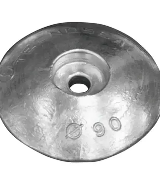 TECNOSEAL DISC ANODE SINGLE ƒ¿90MM HEAVY AL