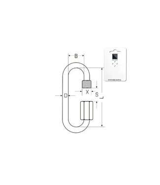 QUICK LINK 10 mm - blister card