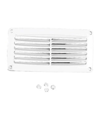 LALIZAS VENTILATION GRILLE WHITE 206x106mm