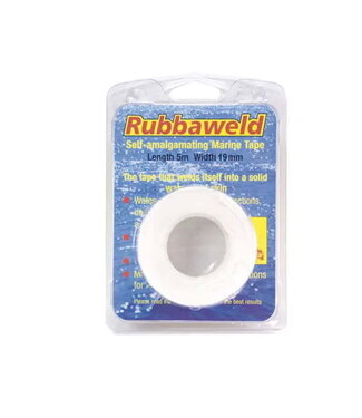 Rubbaweld RUBBAWELD WHITE 25MM 5M TAPE