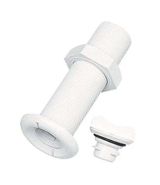 NUOVO RADE HUIDDOORVOER MET LENSPLUG ƒ˜43MM WIT