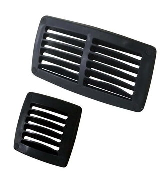LALIZAS VENTILATION GRILLE 91x91mm CHROME