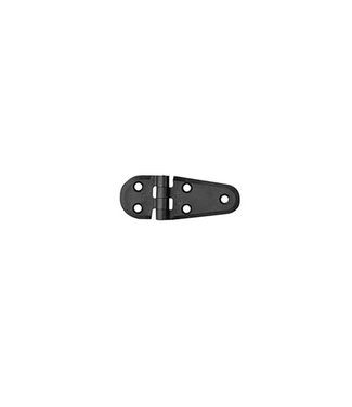 LALIZAS HINGE PLASTIC HALF OVAL White