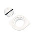 NUOVO RADE LENSPLUG OVAAL WIT 48X36MM