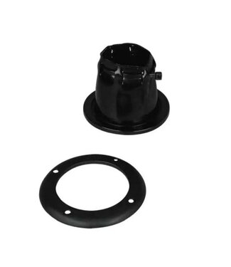 NUOVO RADE CABLE GLAND LACE-UP SURFACE MOUNT 68MM Black
