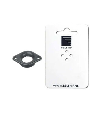 HOLT THROUGH-HULL FITTING BLACK PLASTIC HA139 - blister card