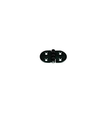 LALIZAS HINGE PLASTIC ROUND Black