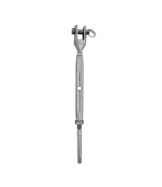 RIGGING SCREW CLOSED, FORK/TERMINAL M5