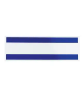 Optiparts MEASURING TAPE STIKKER BLUE