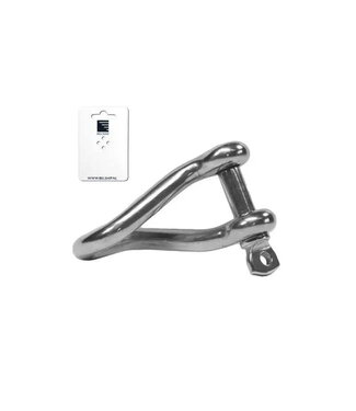 SHACKLE TURNED WITH EYE BOLT 4 mm - blister card