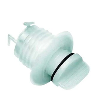 NUOVO RADE DRAIN PLUG WITH HOLDER COMPLETE 40 MM White