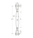 WANTSPANNER DICHT, VORK/VORK RVS<span> - </span>M5