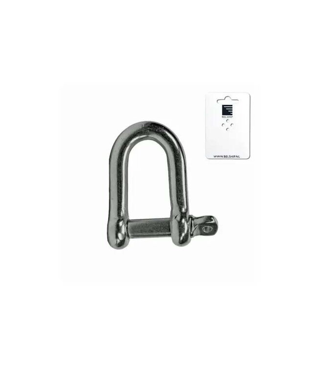 D-SLUITING MET OOGBOUT<span> - </span>6 mm - blister