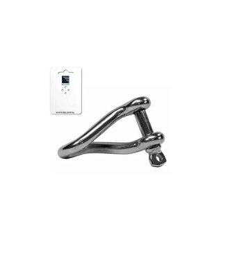 SHACKLE TURNED WITH EYE BOLT 6 mm - blister card