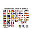 LALIZAS INTERNATIONALE SIGNAALVLAGGEN STICKER