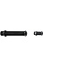 LALIZAS HUIDDOORVOER 7/8" ZWART INT. Ø22MM L62MM