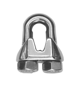 WIRE ROPE CLAMP 6 mm - blister card