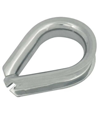 ROPE THIMBLE S.STEEL HEAVY MODEL 5 mm - blister card