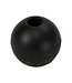 Optiparts Zwarte stopkogel, geschikt voor lijnen tot 6 mm. Kan in verschillende toepassingen worden gebruikt. Buitendiameter 22 mm.