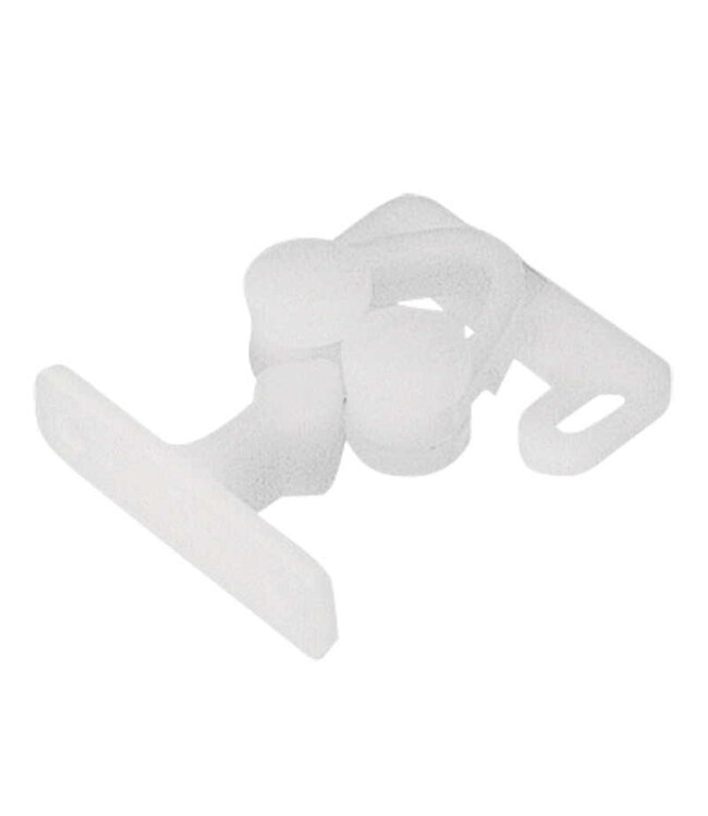 LALIZAS 13872 DOOR FASTENER, PLASTIC, 22X32, BLK