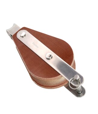 BARTON Size 4 Single Fixed Eye with becket 58mm Sheave 14mm Line Block