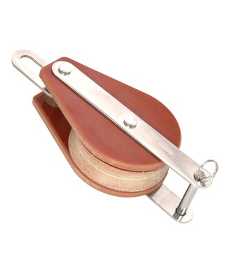 BARTON Maat 4 Enkel Vast Oog & Becket 58mm Schijf 14mm Lijn Blok
