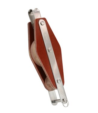 BARTON Size 3 Violin Block with Fixed Eye with becket 13mm line 38/58mm Sheave Block