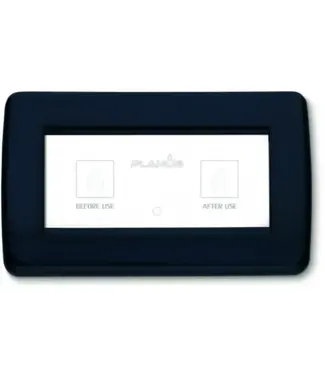 Planus Standard control panel 2 buttons – white/black