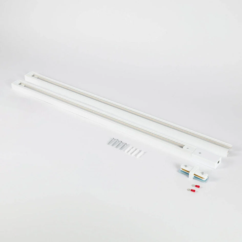 Starter-Set für 1-Phasen-Schienenbeleuchtung in Weiß