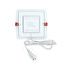 LED-Downlight quadratisch, 12 Watt, 165 x 165mm