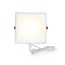18 W LED-Downlight quadratisch - 220 x 220 mm