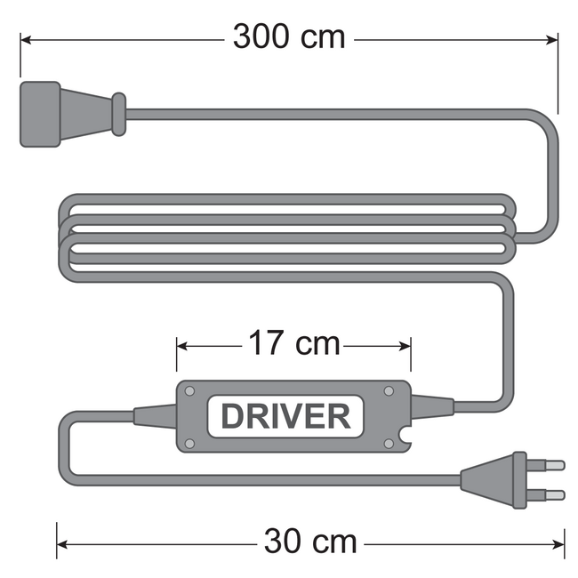Dimmer inkl. Fernbedienung, bis 350W, 500W oder 650W