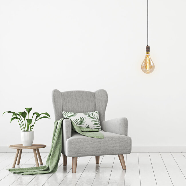 Industriekabel-Anhänger roségold