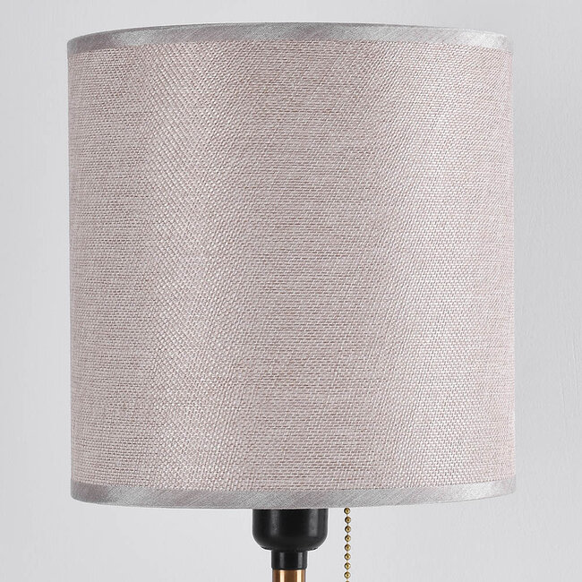 Romantische Tischlampe mit Stoffschirm - Valencia