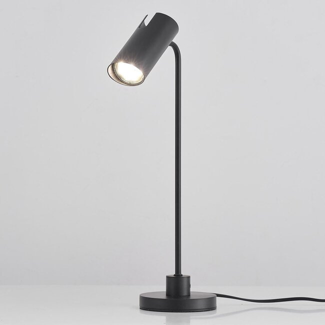 Tischlampe Kingston, mattschwarz
