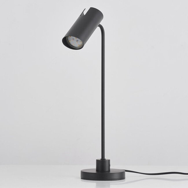 Tischlampe Kingston, mattschwarz