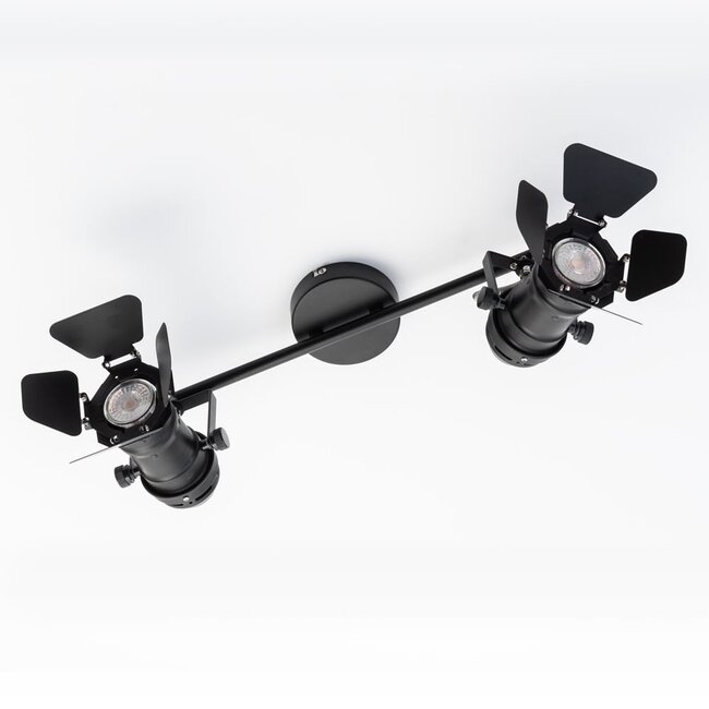 Deckenspots Cammy - mattschwarz