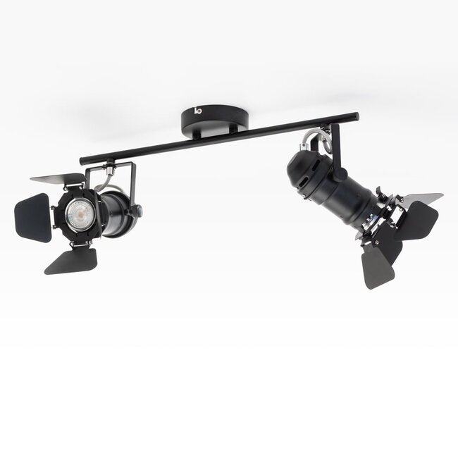 Deckenspots Cammy - mattschwarz