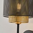 Wandlampe Mary in Schwarz mit Gold
